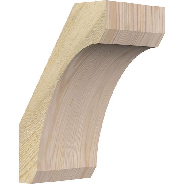 Ekena Millwork 6"W x 8"D x 12"H Legacy Rough Sawn Knee Brace, Douglas Fir BRC06X08X12LEC00RDF - main